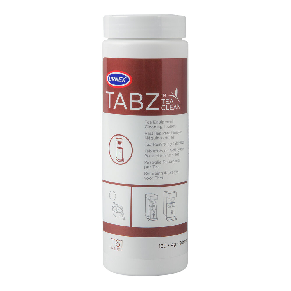 Urnex 15-T61-UX120-12 120 ct. Tabz Tea Equipment Cleaner Tablets