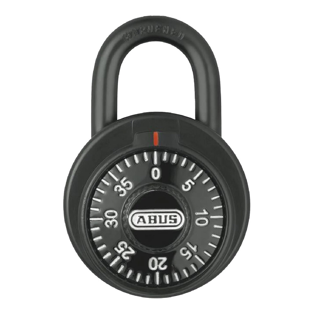 ABUS 78/50KC Combination Padlock with Black Dial and Key Control Lock 78940