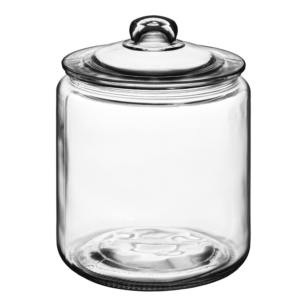 Choice 1 Gallon Glass Jar with Glass Lid