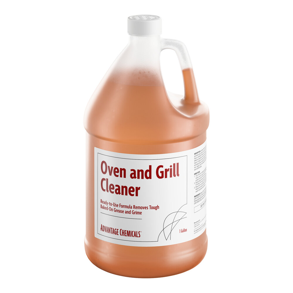 Advantage Chemicals 1 Gallon Ready-to-Use Oven and Grill Cleaner - 4/Case