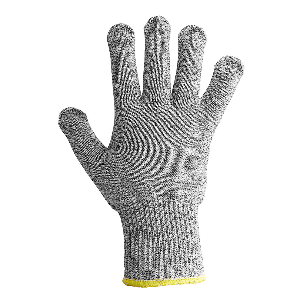 Ansell HyFlex® 74-048 Gray Medium-Duty A4 Level Cut-Resistant Uncoated Knitted Glove with Dyneema Liner - Extra-Large