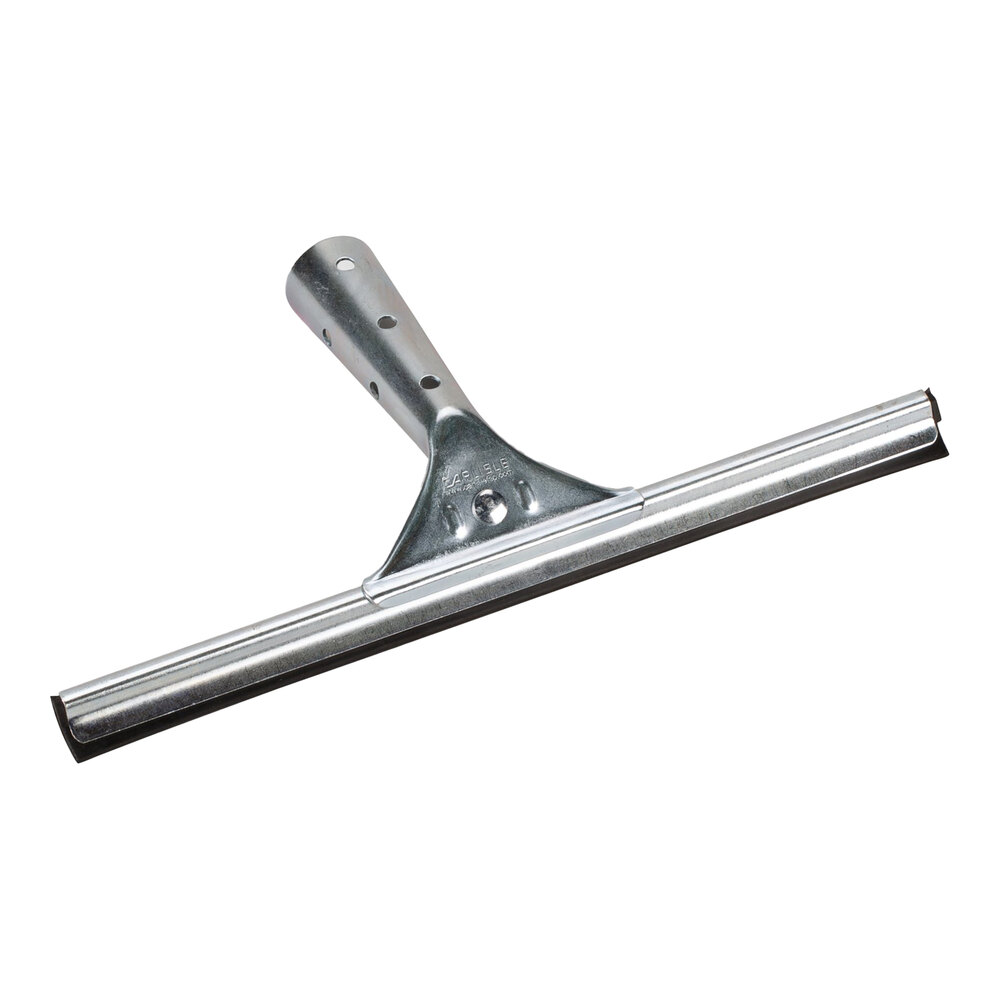 Carlisle 4007000 12" Window Squeegee with Steel Handle