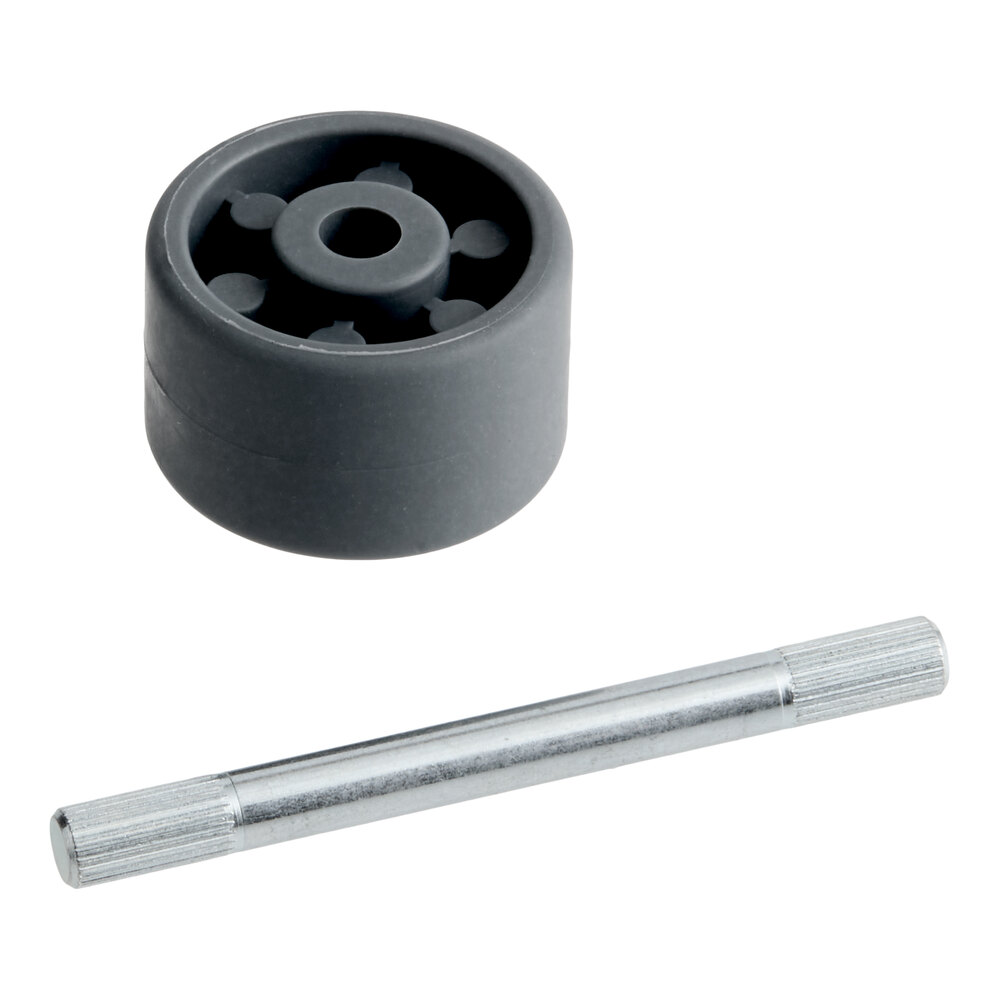 Lavex Small Wheel and Axle Assembly for 12" Upright Light Weight Vacuum Cleaners