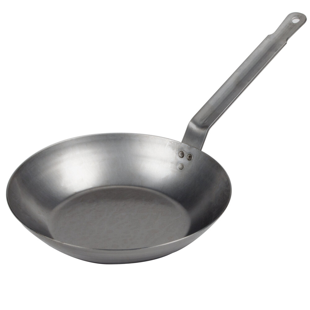 Vollrath 58910 French Style 9 3/8" Carbon Steel Fry Pan