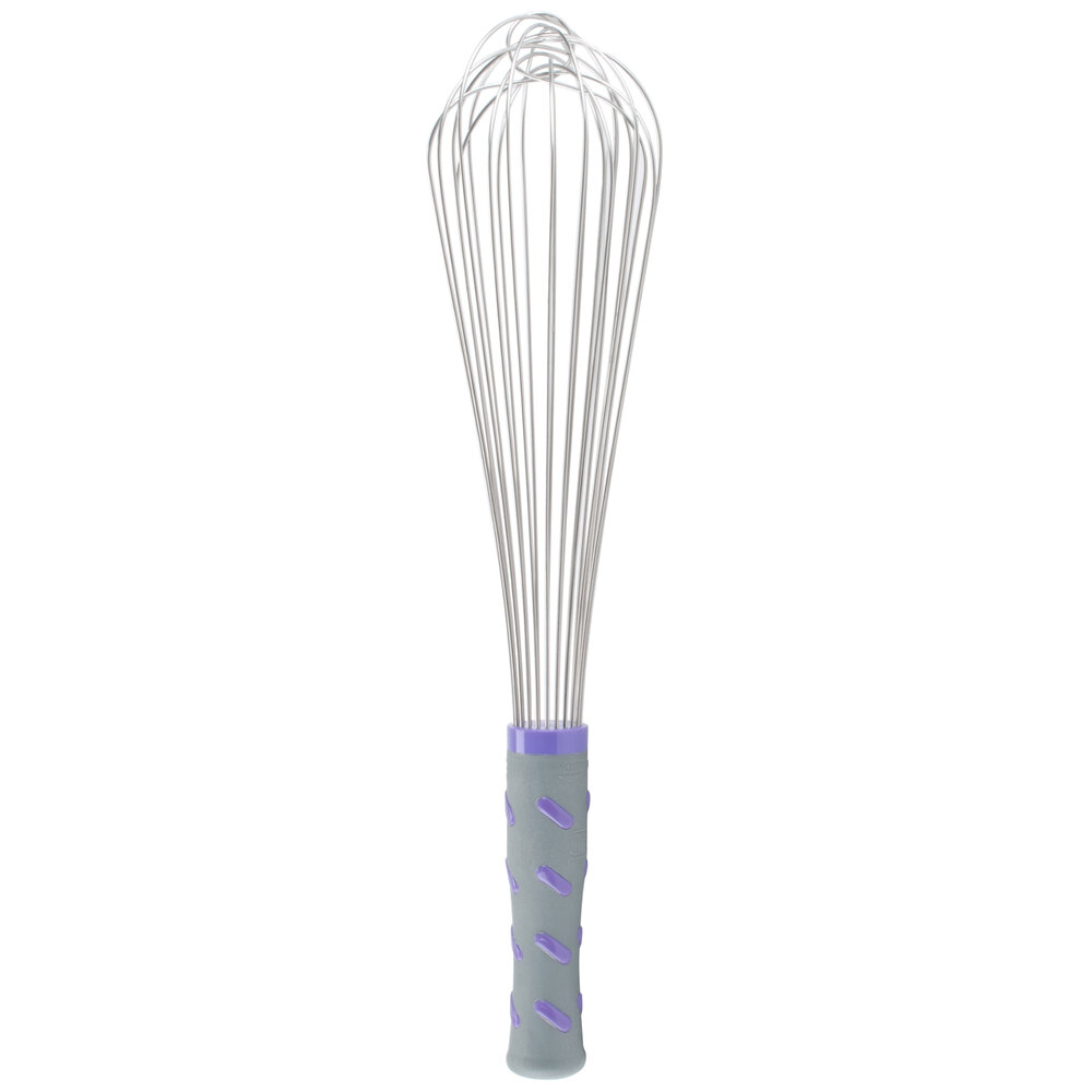 Vollrath Jacob's Pride® 14" Stainless Steel Piano Whip / Whisk with Nylon Handle 47004