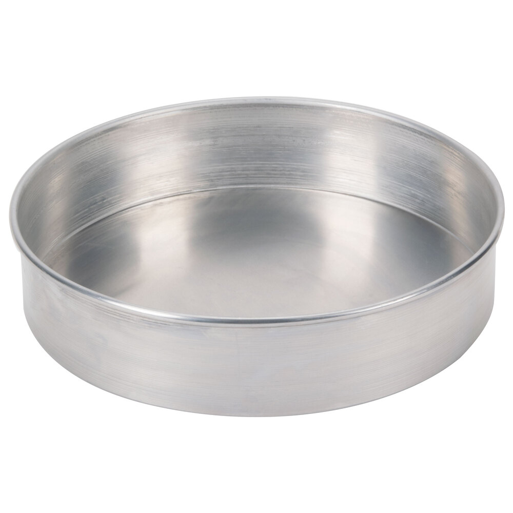 American Metalcraft 3814 14" x 3" Aluminum Round Cake Pan