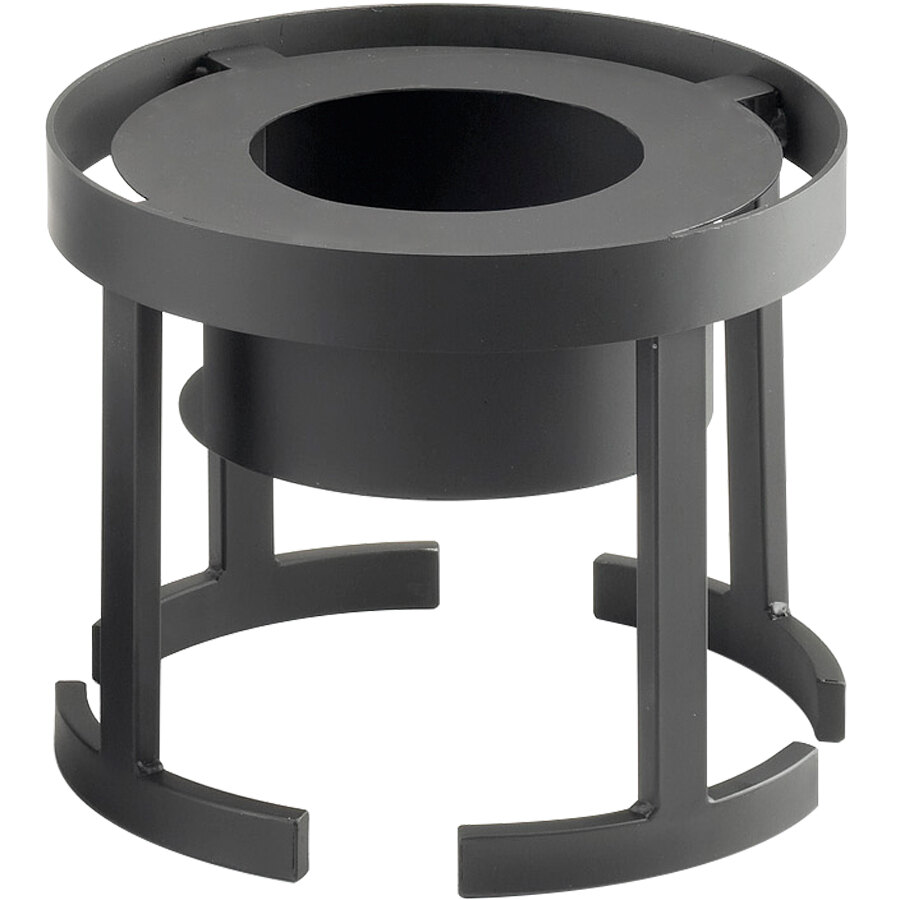 Cal-Mil 1344-10-13 Stackable 12 3/4" x 10" Black Chafer Alternative