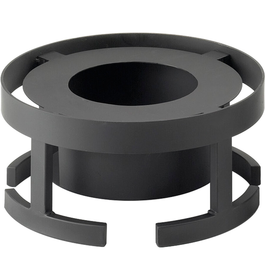 Cal-Mil 1344-7-13 Stackable 12 3/4" x 7 1/4" Black Chafer Alternative