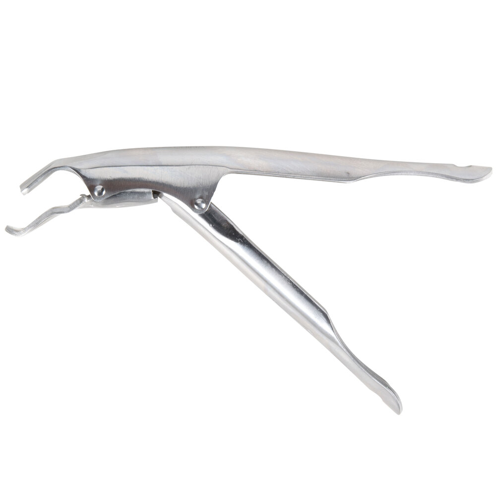 American Metalcraft HDD94 8 1/3" Heavy Duty Steel Pizza Pan Gripper for Shallow Pans