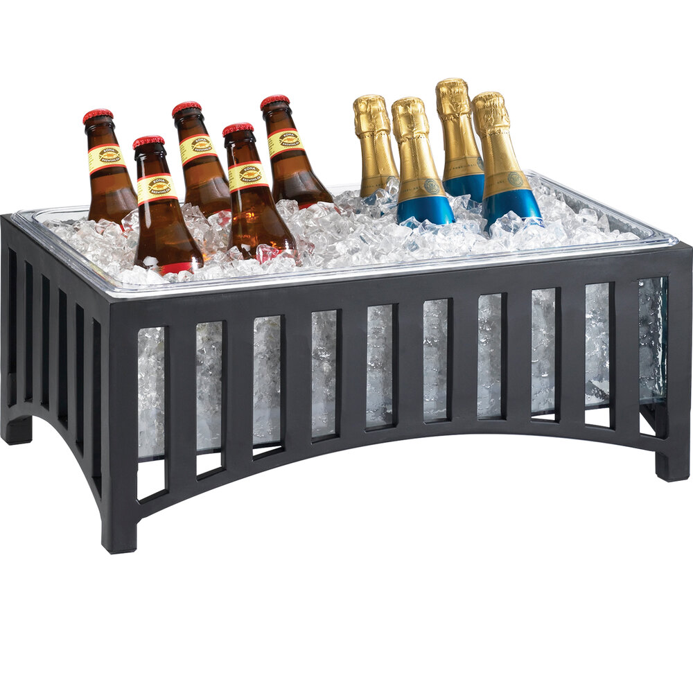 Cal-Mil 1365-12-13 Mission Ice Housing with Clear Pan - 22" x 14" x 8 1/2"