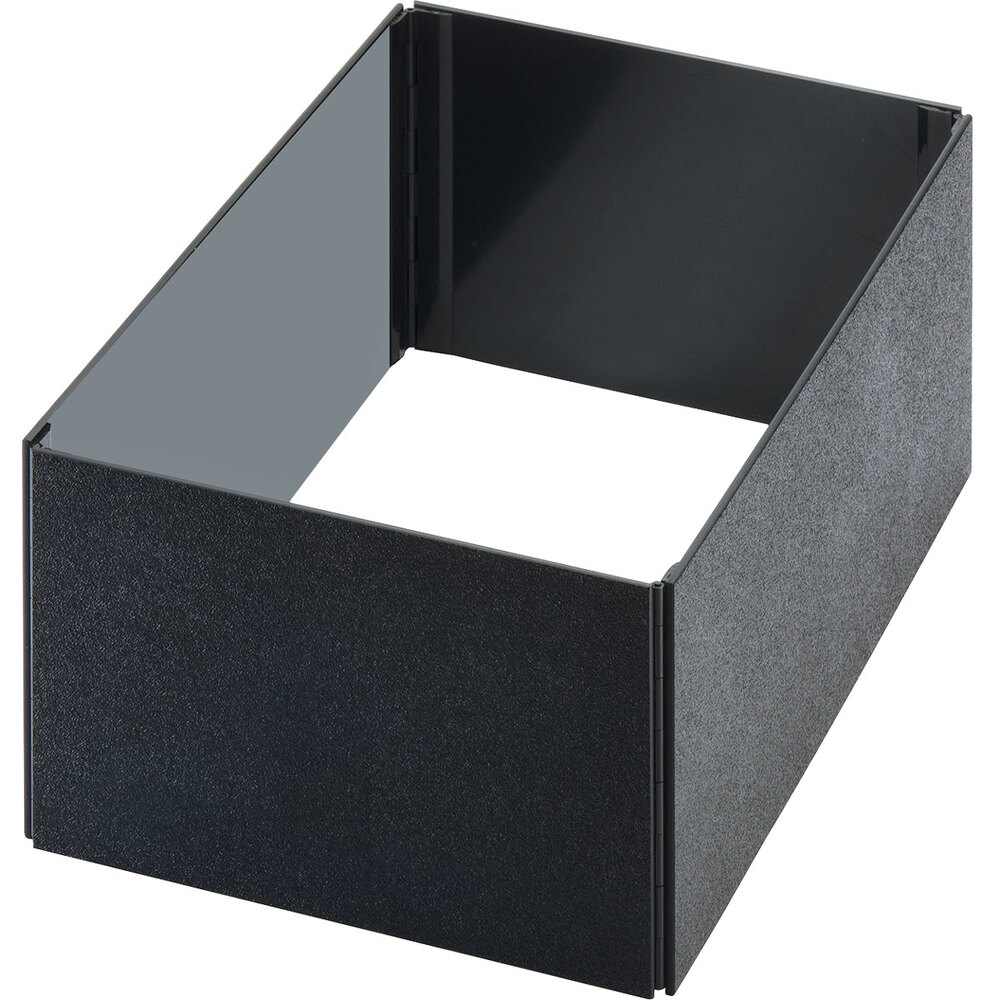 Cal-Mil BH4618-13 Black Folding Ice Housing - 18" x 26" x 6"