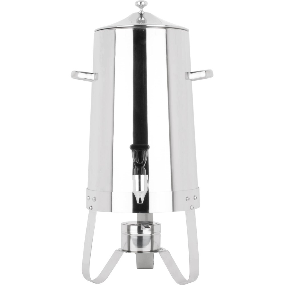 Choice Economy Stainless Steel 64 Cup Coffee Chafer Urn - 4 Gallon