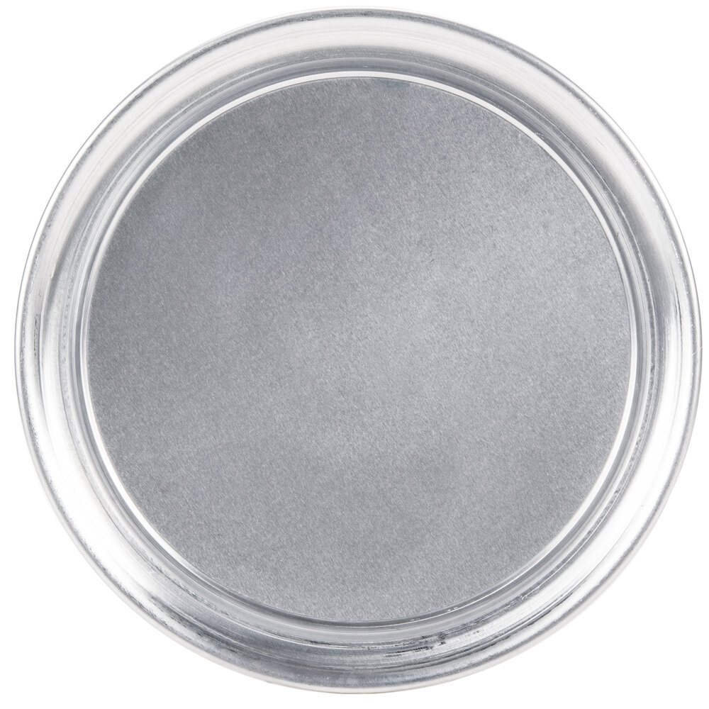 American Metalcraft HATP12 12" Heavy Weight Aluminum Wide Rim Pizza Pan