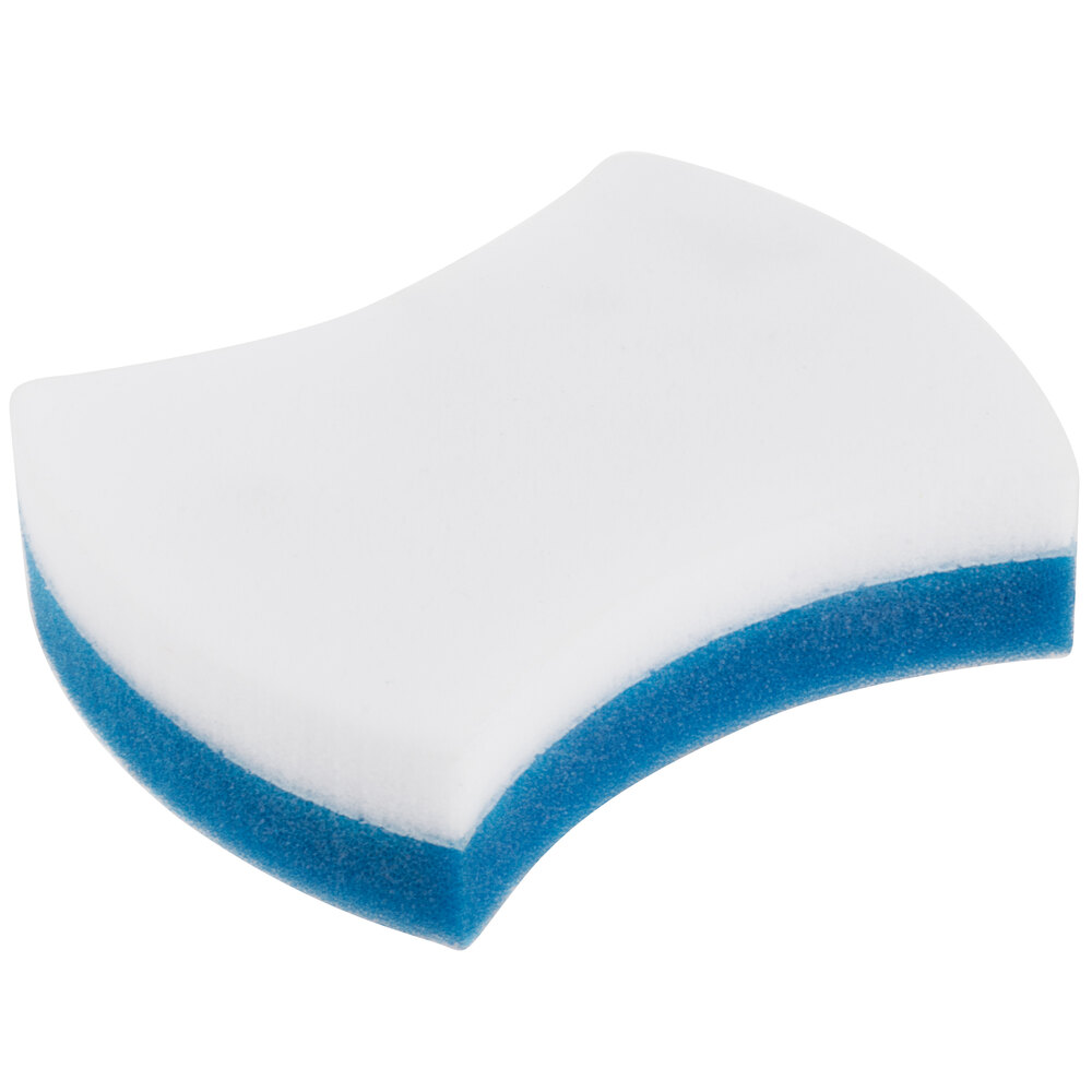 3M 4004CC Scotch-Brite™ 4 1/2" x 2 13/16" Easy Erasing Pad - 12/Case