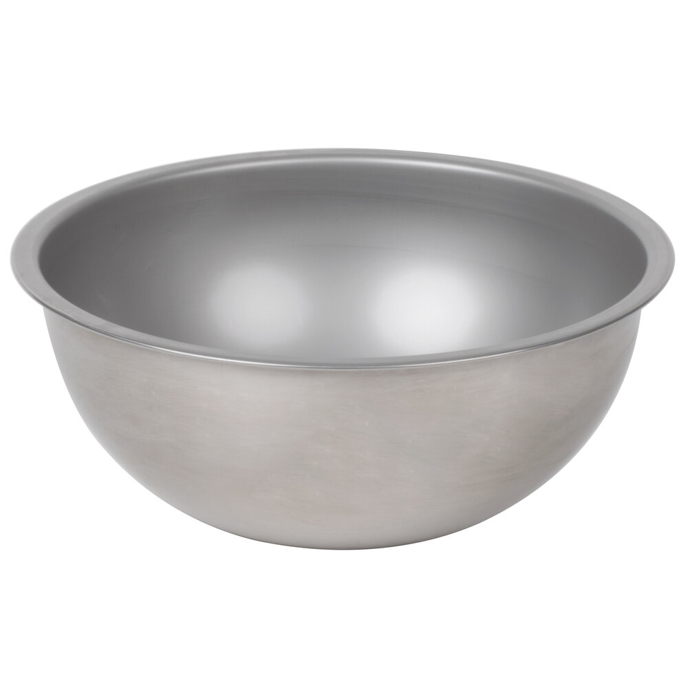 Vollrath 69040 4 Qt. Heavy Duty Stainless Steel Mixing Bowl