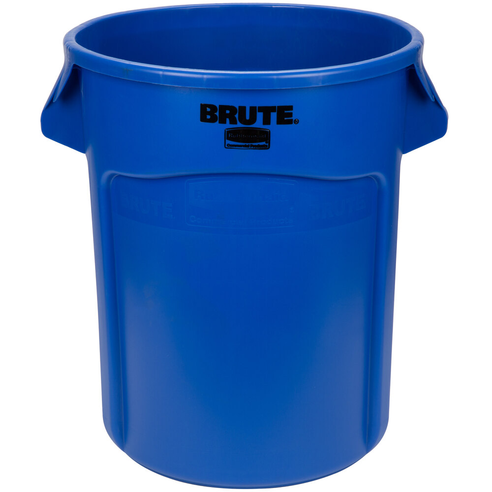 Rubbermaid® FG262000BLUE BRUTE 20 Gallon Blue Round Trash Can