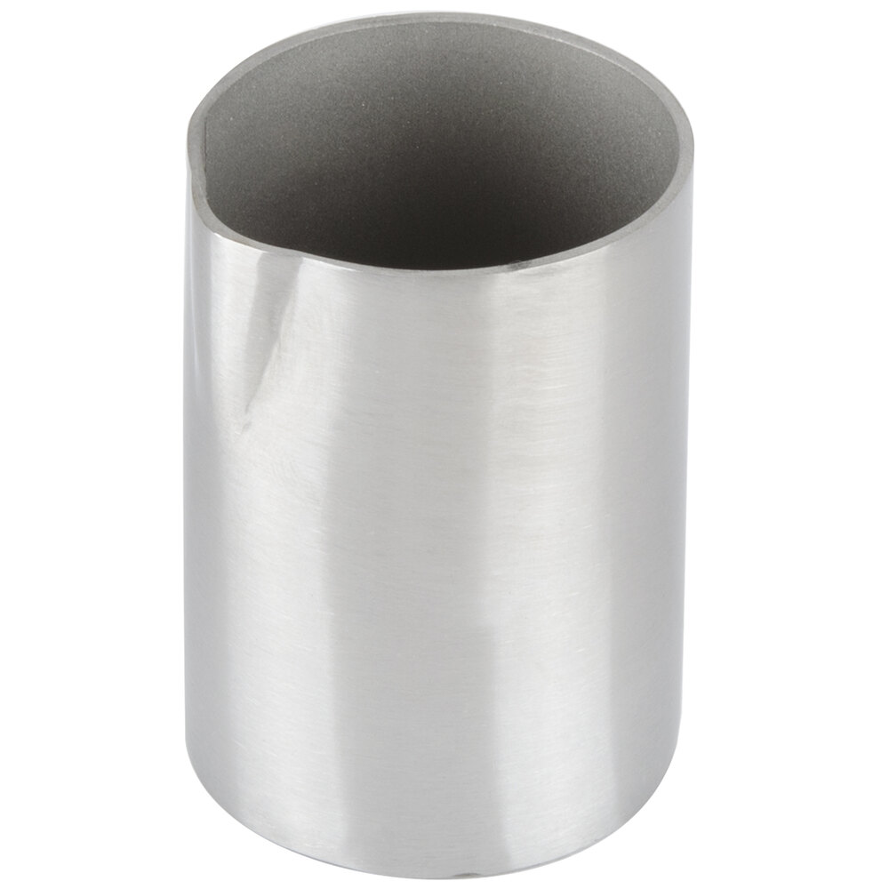 American Metalcraft SCM2 4 oz. Satin Stainless Steel Creamer