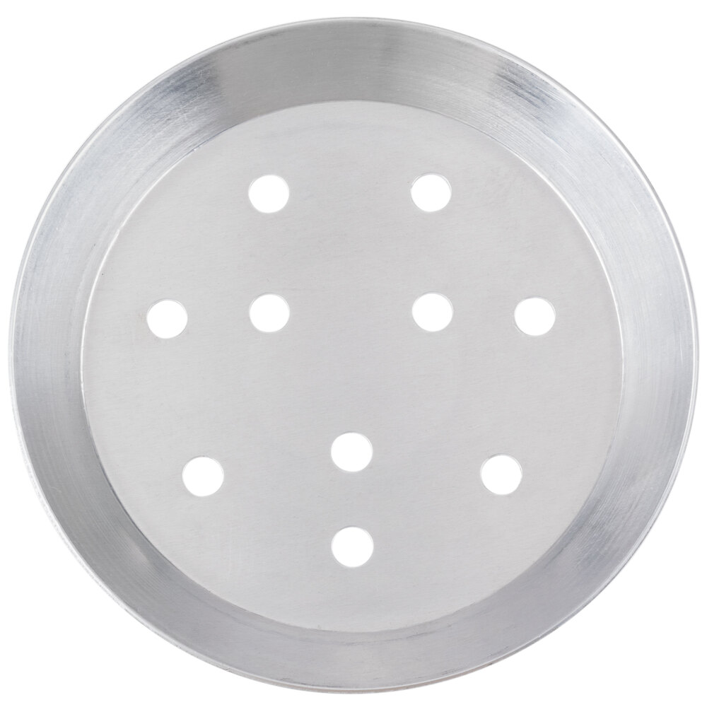 American Metalcraft CAR6P 6" Perforated Heavy Weight Aluminum Cutter Pizza Pan