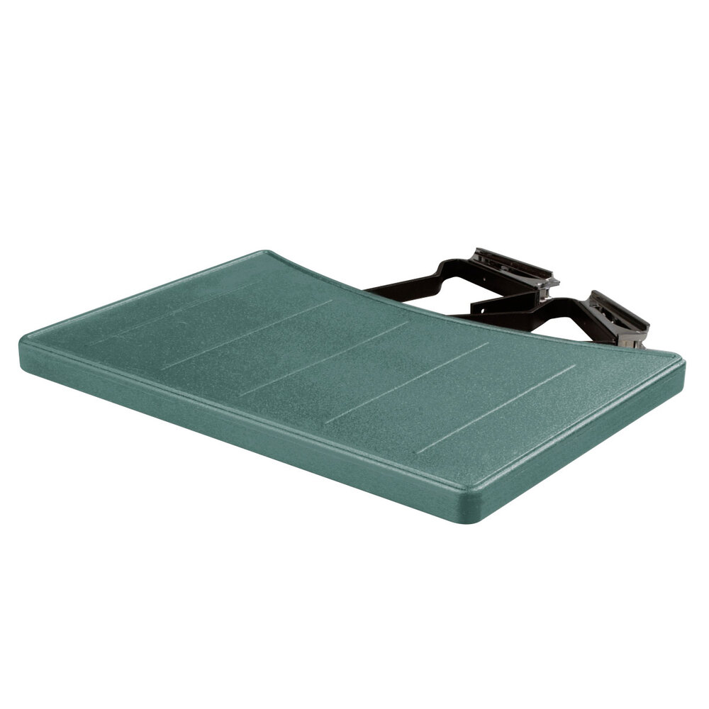 Carlisle 772508 Forest Green Maximizer End Shelf for Maximizer Food Bar