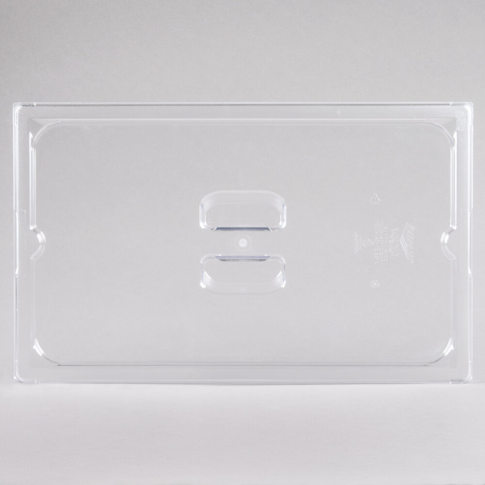 Vollrath 31100 Super Pan® Full Size Clear Polycarbonate Solid Cover
