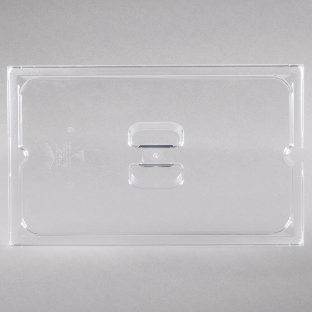 Vollrath 32100 Super Pan® Full Size Clear Polycarbonate Slotted Cover