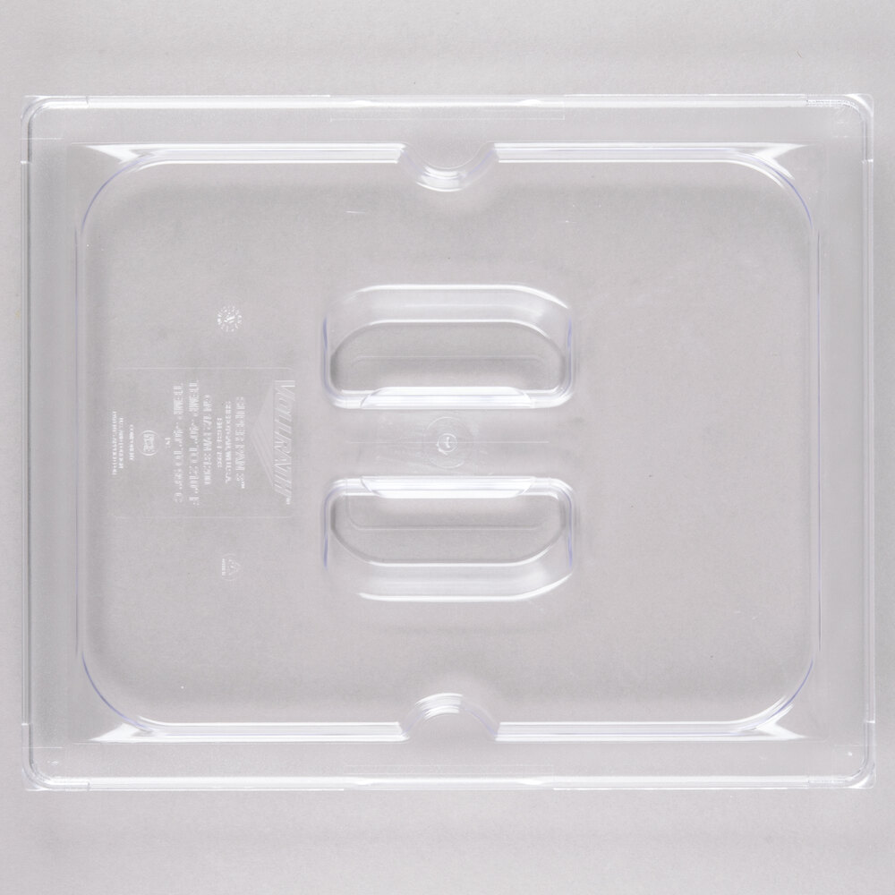 Vollrath 31200 Super Pan® 1/2 Size Clear Polycarbonate Solid Cover