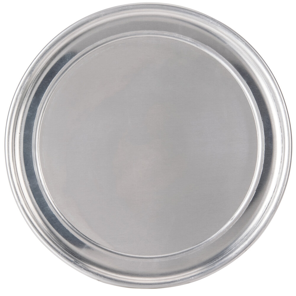 American Metalcraft HATP8 8" Heavy Weight Aluminum Wide Rim Pizza Pan