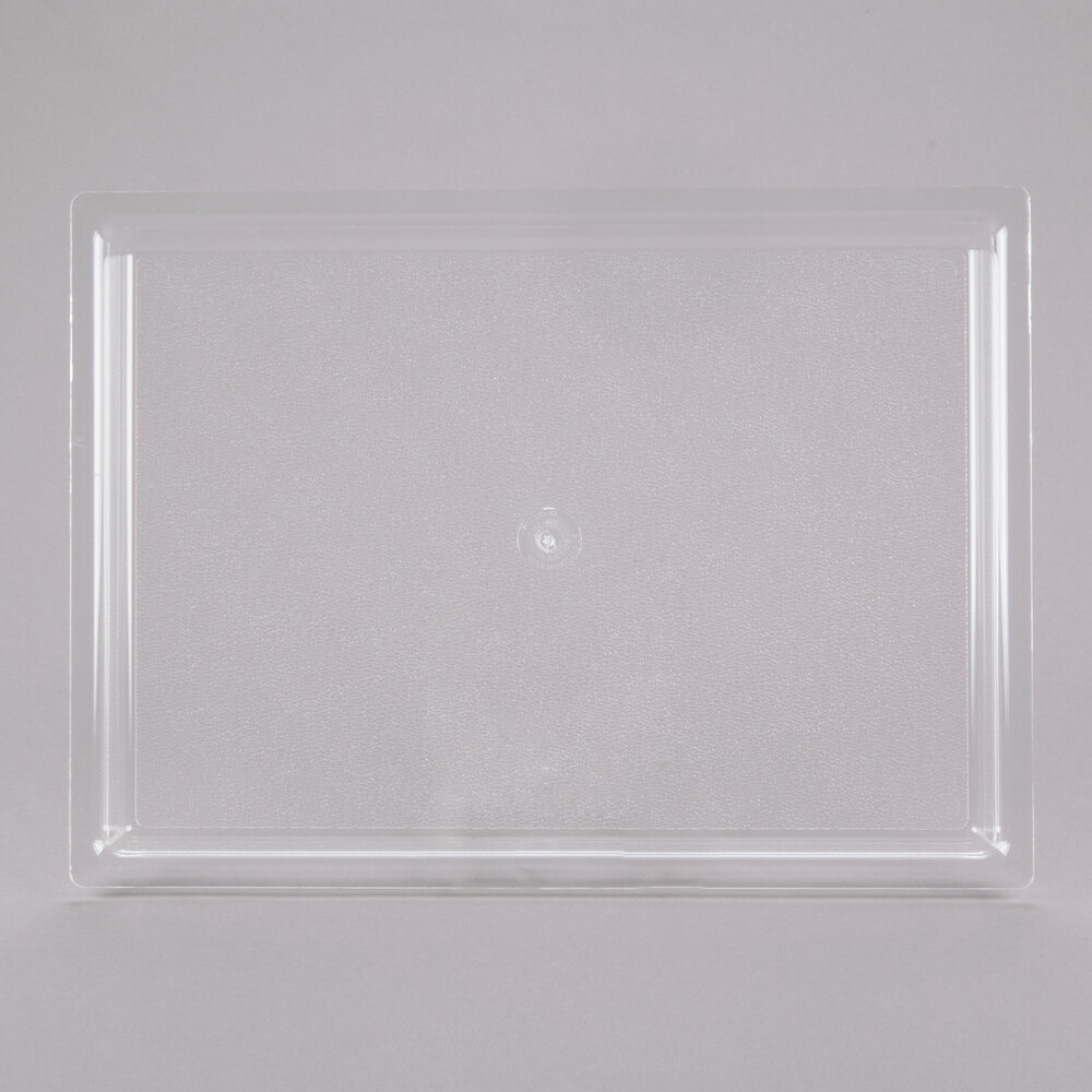 Cal-Mil 325-10-12 10" x 12" Shallow Clear Bakery Tray