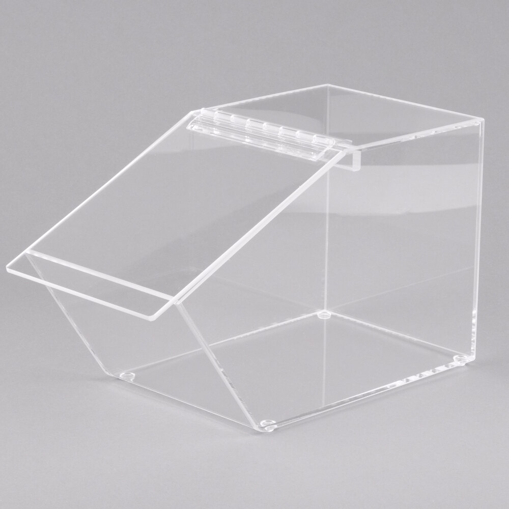 Cal-Mil 999 Classic Acrylic Food Bin - 7 1/2" x 14" x 9"