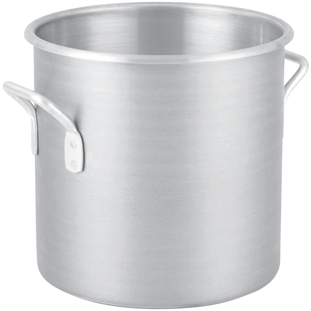 Vollrath 4320 Wear-Ever 80 Qt. Classic Aluminum Rolled Edge Stock Pot