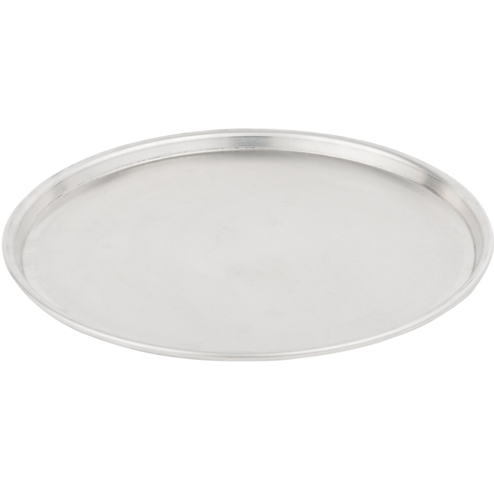 American Metalcraft HA2012 12" x 1/2" Heavy Weight Aluminum Tapered / Nesting Pizza Pan