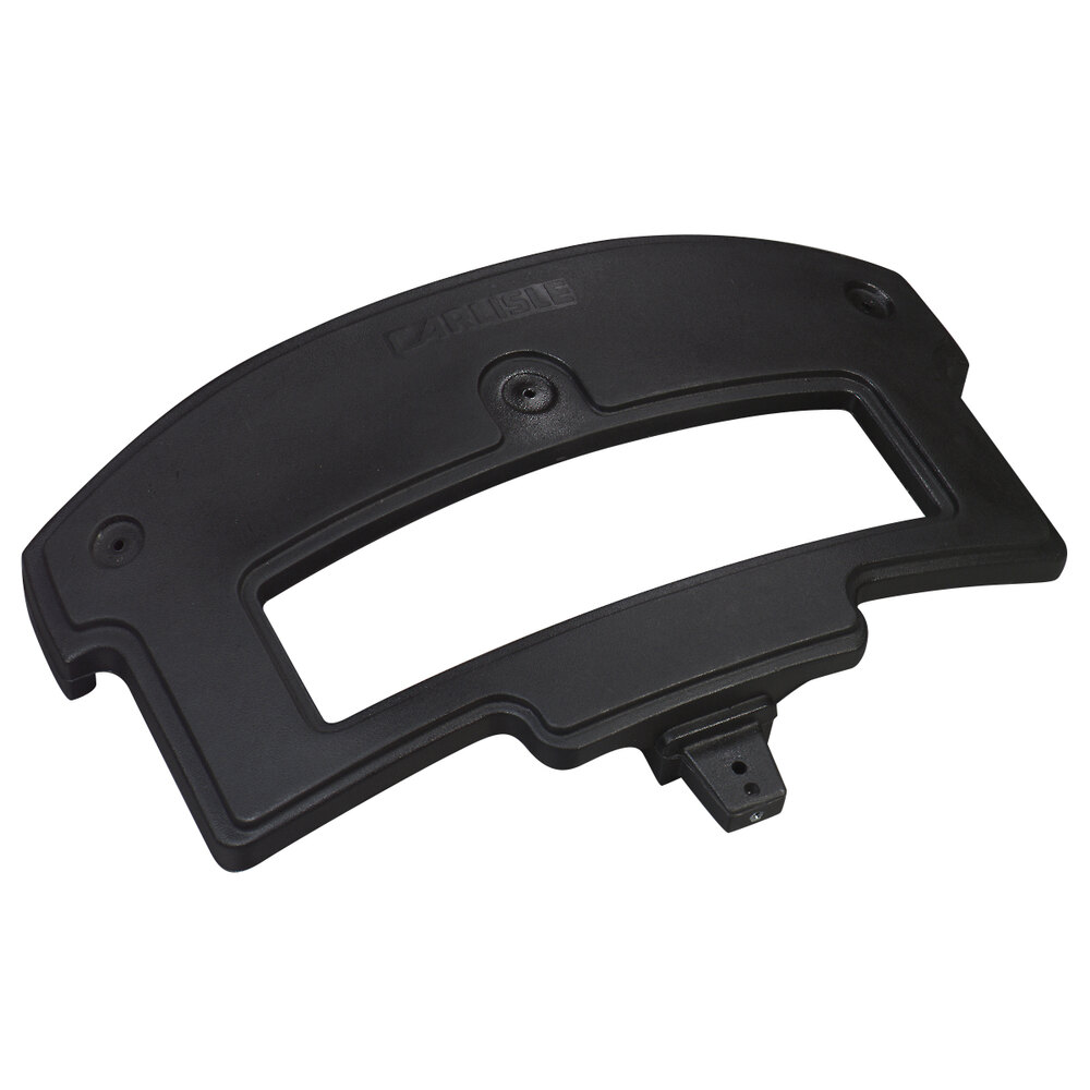 Carlisle 776003 Black Sneeze Guard Post for Maximizer Food Bar