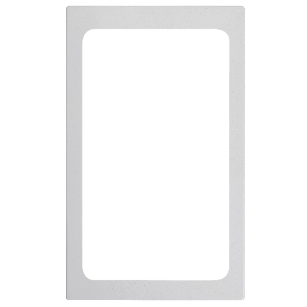 Vollrath 8244020 Miramar® White Stone Resin Adapter Plate for Vollrath 40006 Pans