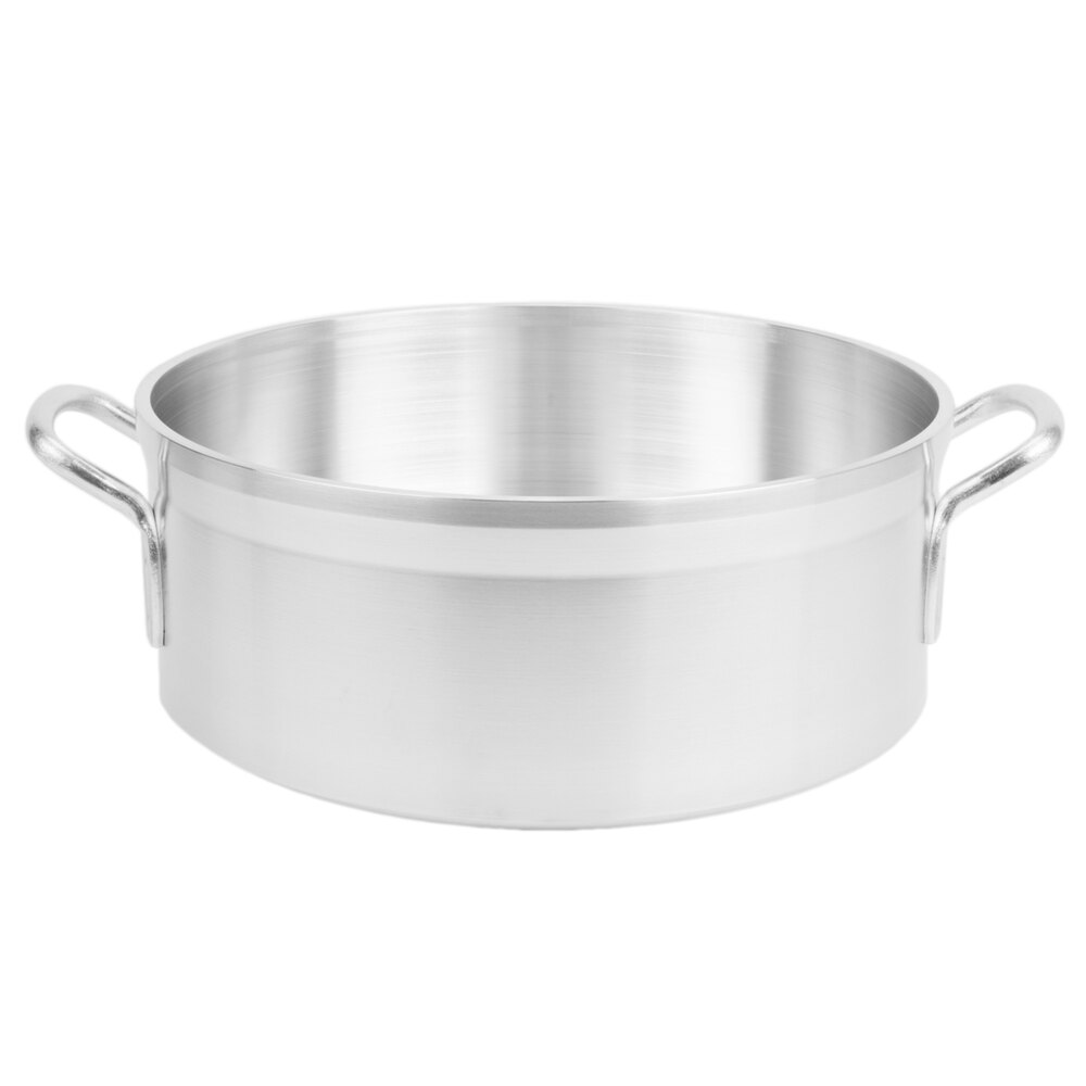 Vollrath 68215 Wear-Ever Classic Select 15 Qt. Heavy-Duty Aluminum Brazier Pan