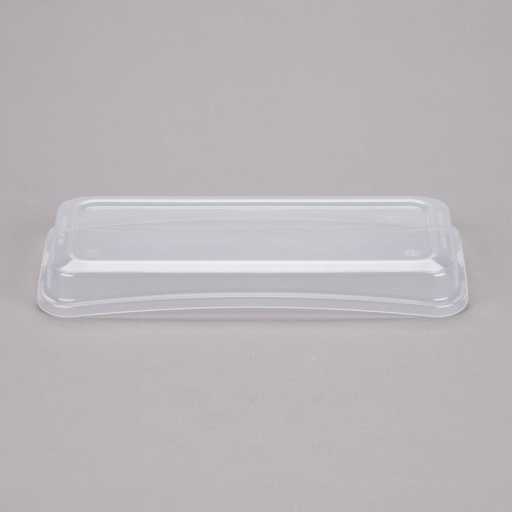 Vollrath 40040 Clear Polypropylene Snap-On Lid for Vollrath 40004