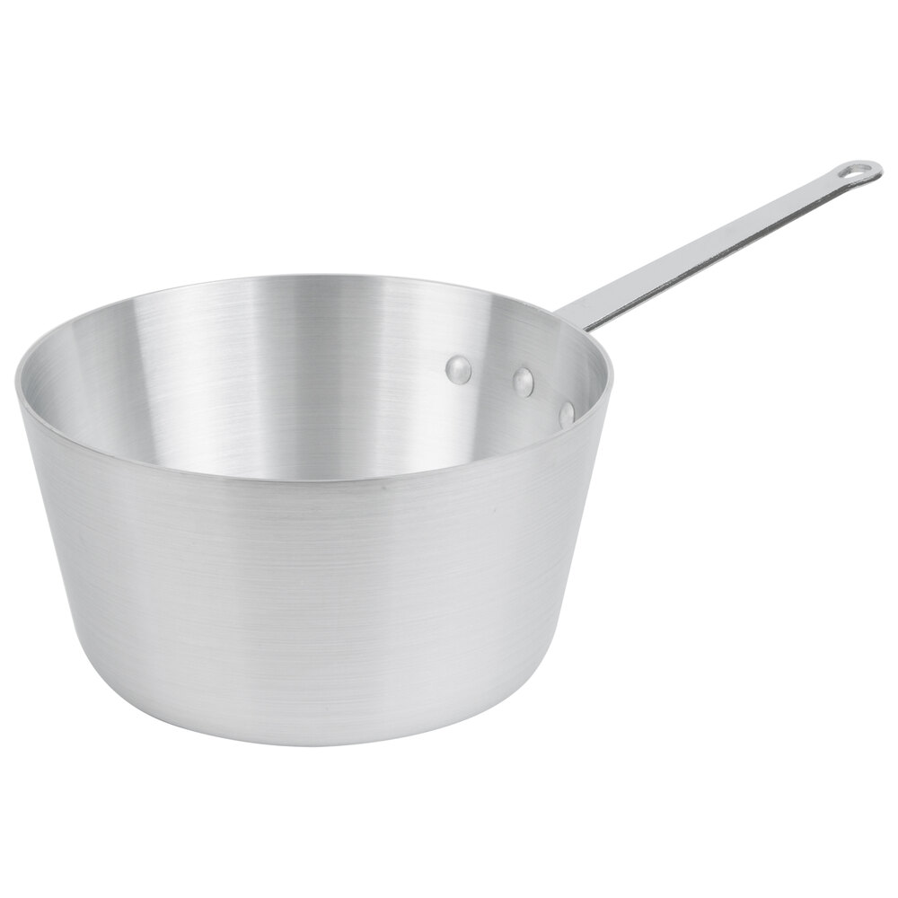 Vollrath 7347 Arkadia 7 Qt. Tapered Aluminum Sauce Pan