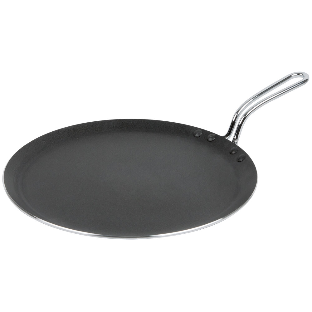 Vollrath 68530 12" Aluminum Non-Stick Griddle with SteelCoat x3 Coating
