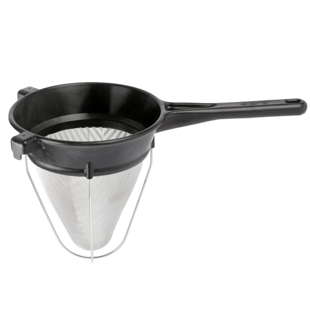 Matfer Bourgeat 017360 8" Exoglass Bouillon Strainer / Chinois