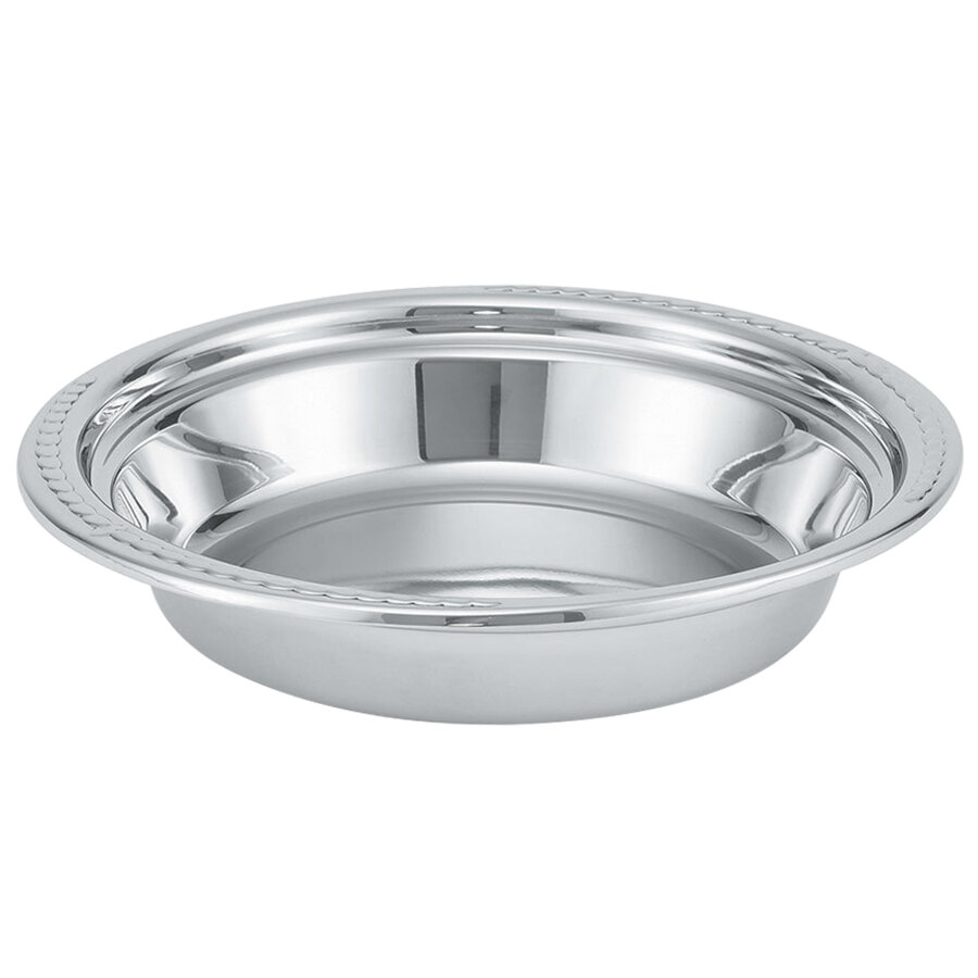 Vollrath 46506 6 Qt. Replacement Stainless Steel Food Pan for 46502 Orion Chafer